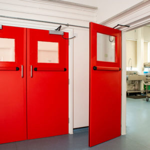 Огнестойкая металлическая дверь EIWS-15 / серия FRM7162