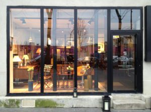 Противопожарное алюминиевое окно для магазина / серия FRM1133